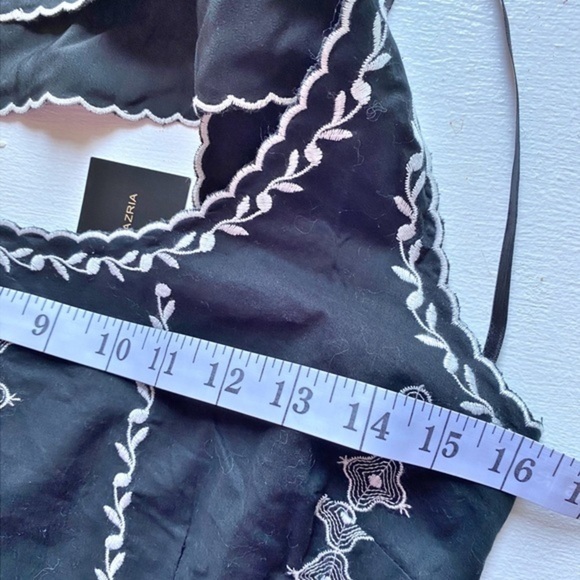 BCBG‎ MaxAzria Black White Embroidered Sundress NWT - Picture 10 of 12